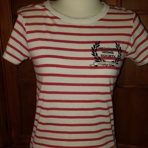 Mediocre Moms Society Striped shirt